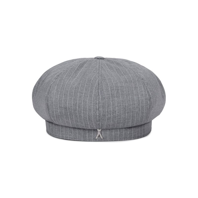 VA Cubic Stud Octagon Beret  / Gray
