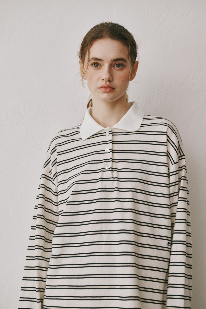Stripe PK T-shirts (Black)