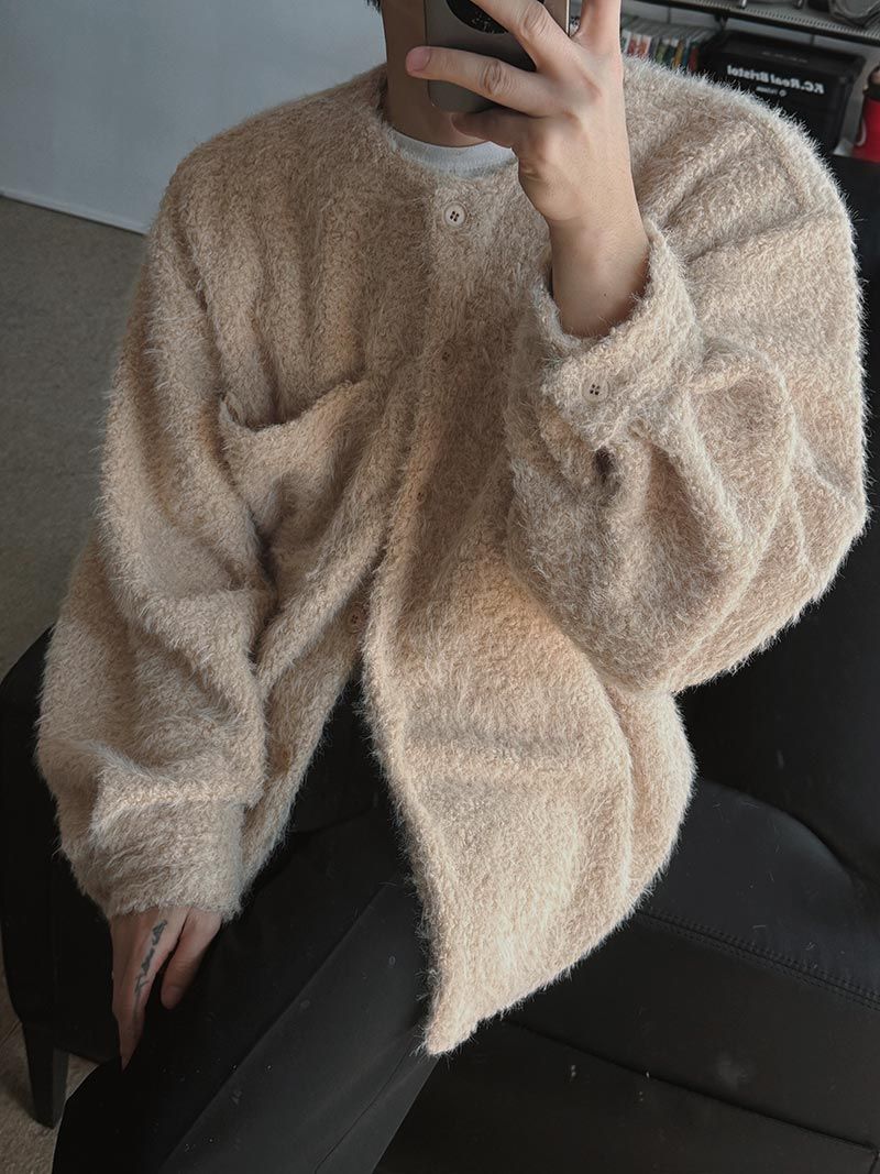 ASCLO Cloud Fur Cardigan (4color)