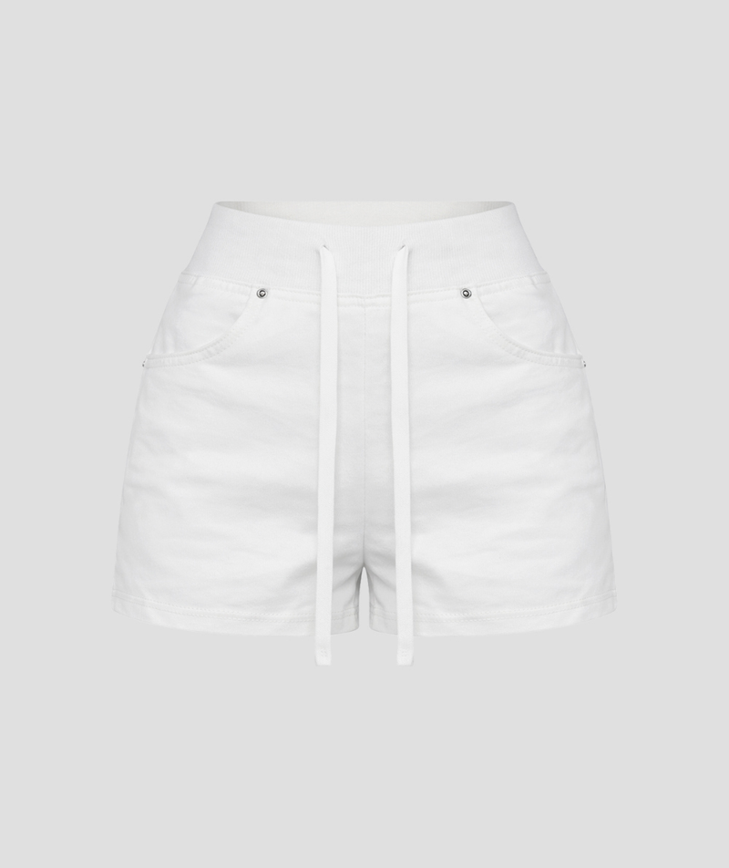 Riel Drawstring Banding Shorts