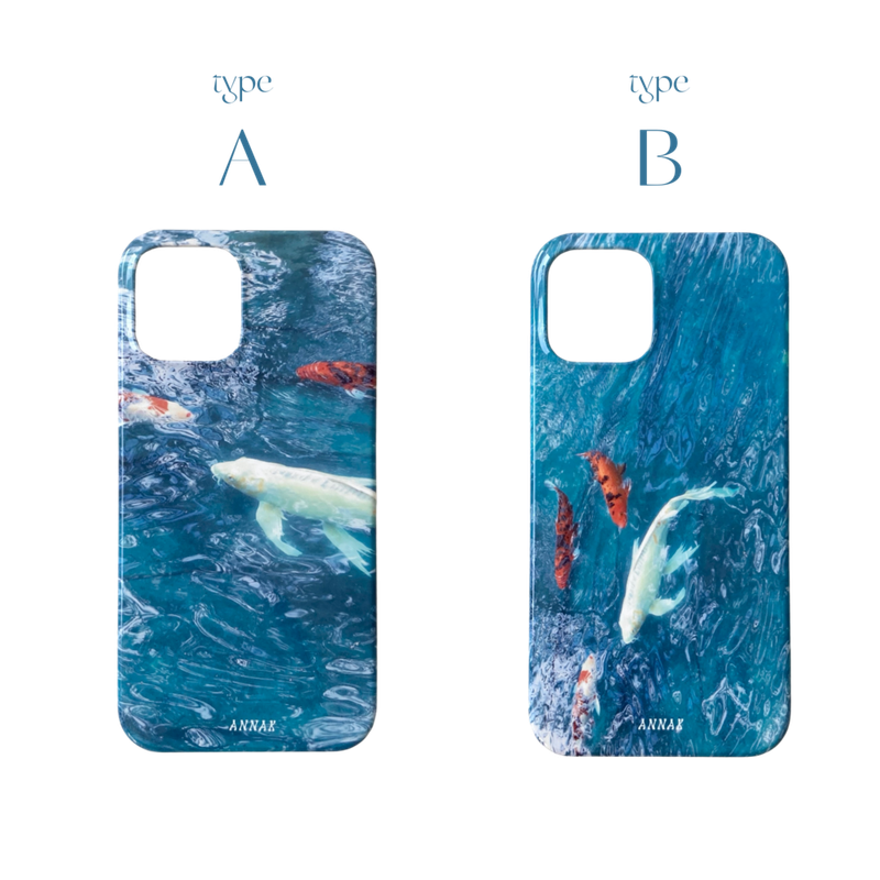 [blue hour type A koi goldfish hard case]