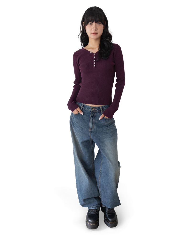 Bana Balloon Wide Denim Pants