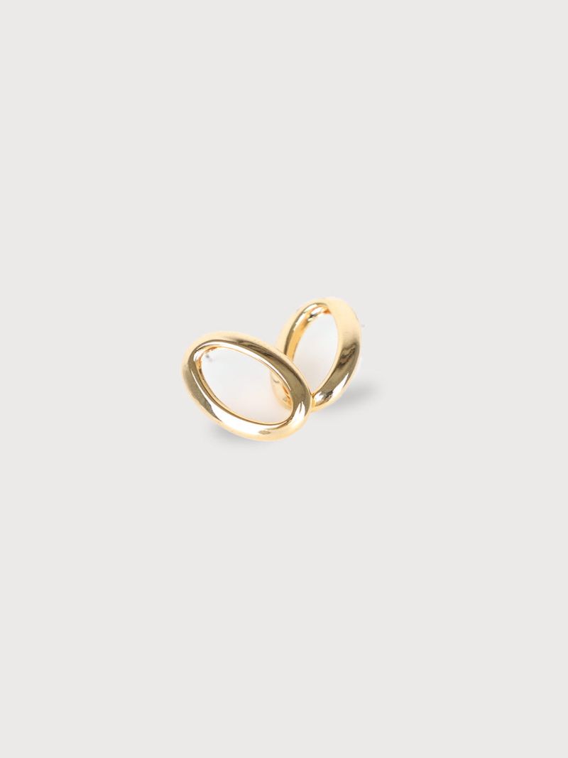 no.18 earring gold