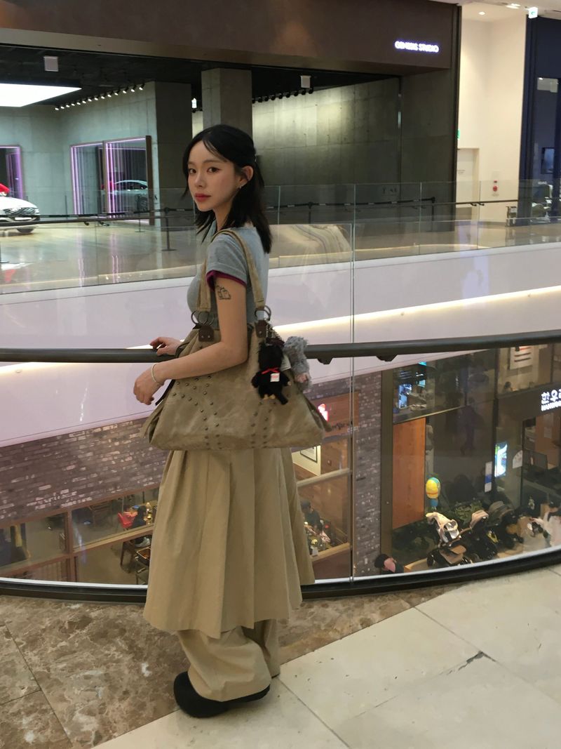 Coco Layered Skirt Pants (2c)