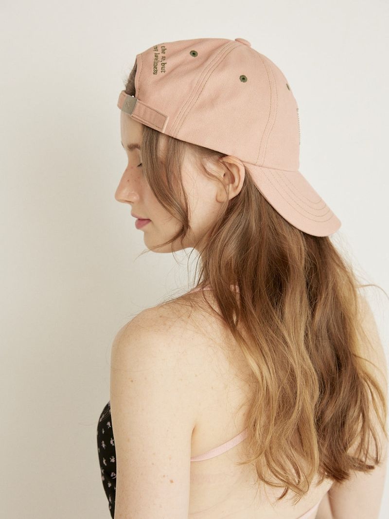 NOT COVER LOVELY BALL CAP - PINK