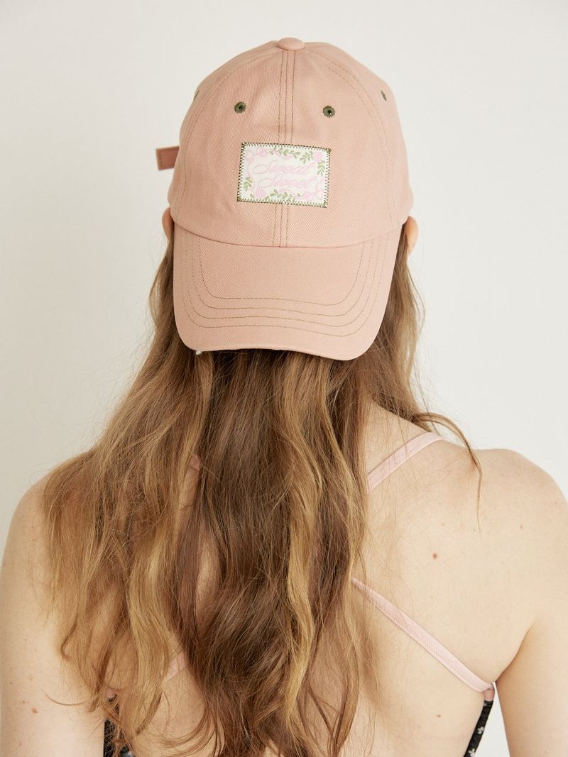 NOT COVER LOVELY BALL CAP - PINK