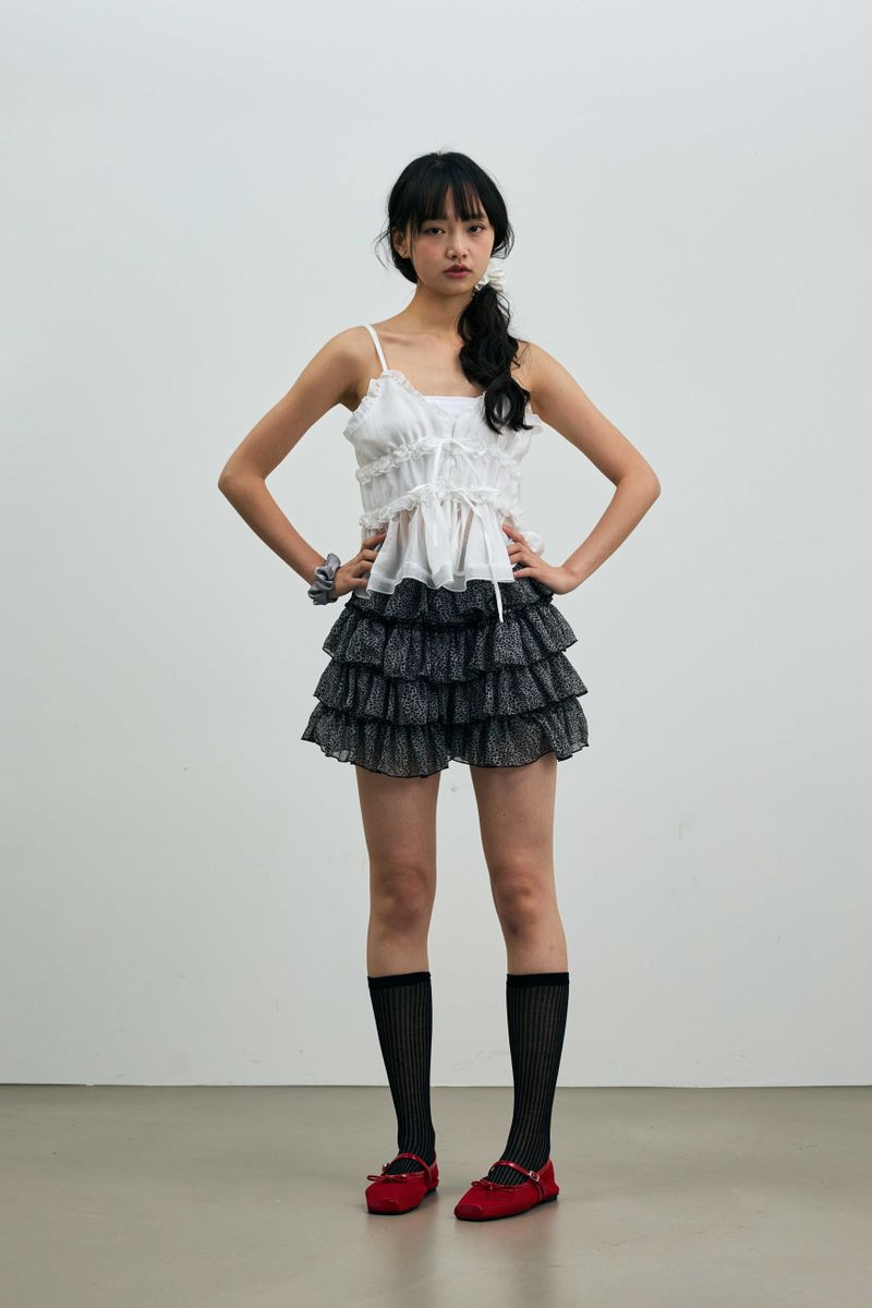 GENIE SLEEVELESS TOP / WHITE
