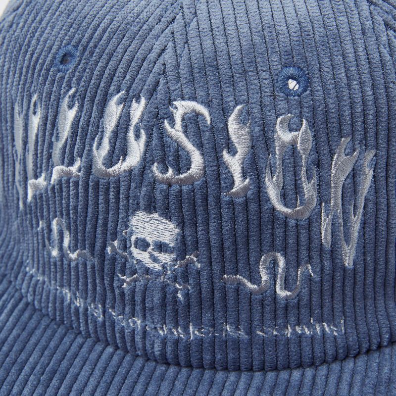 Illusion Corduroy Cap Light Blue