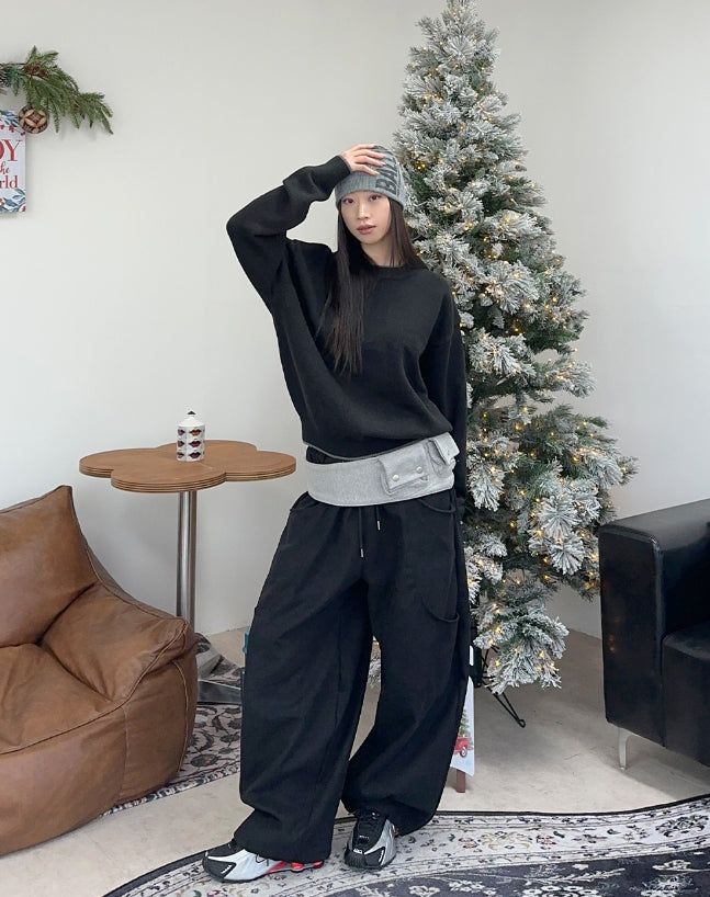 Fels Layered Crewneck Knit
