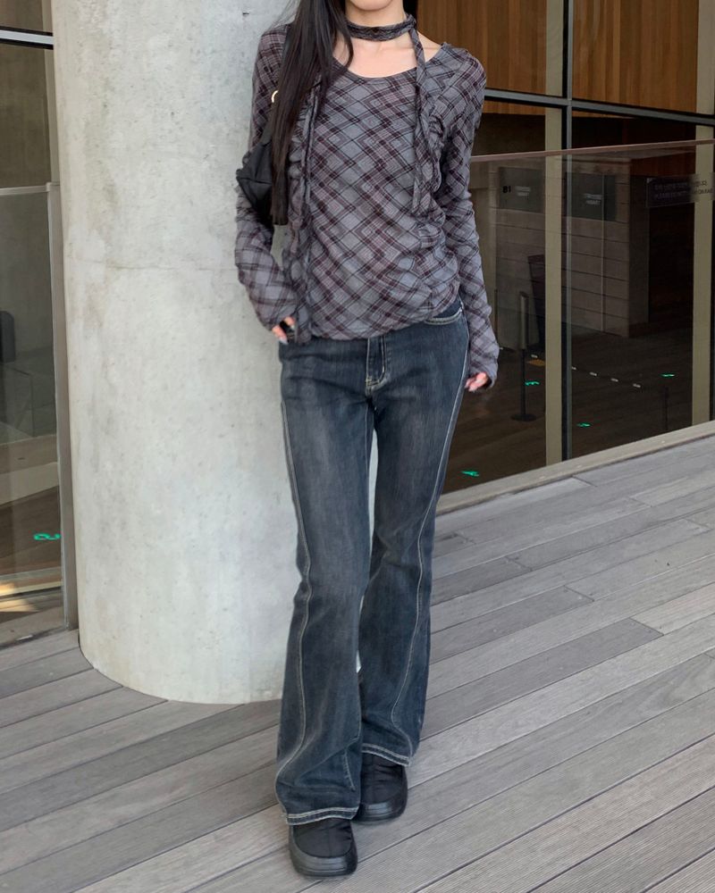 Check scarf T