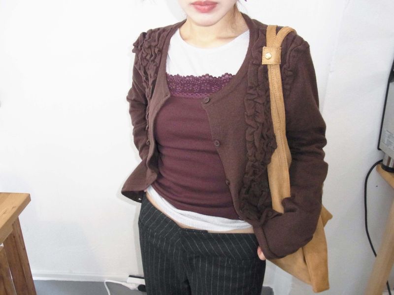 Mow Frill Cardigan