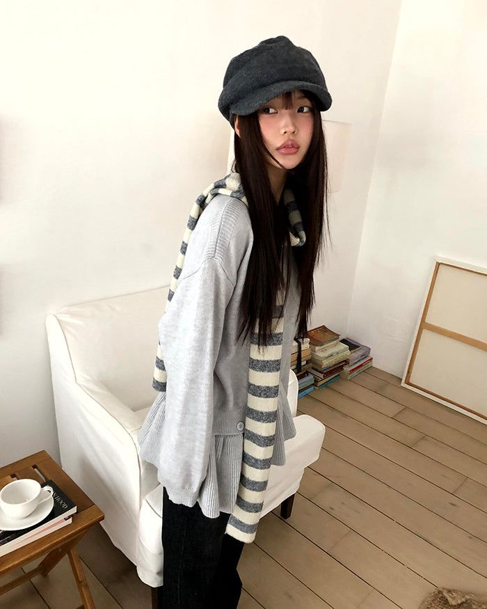 Dana Striped Simple Muffler
