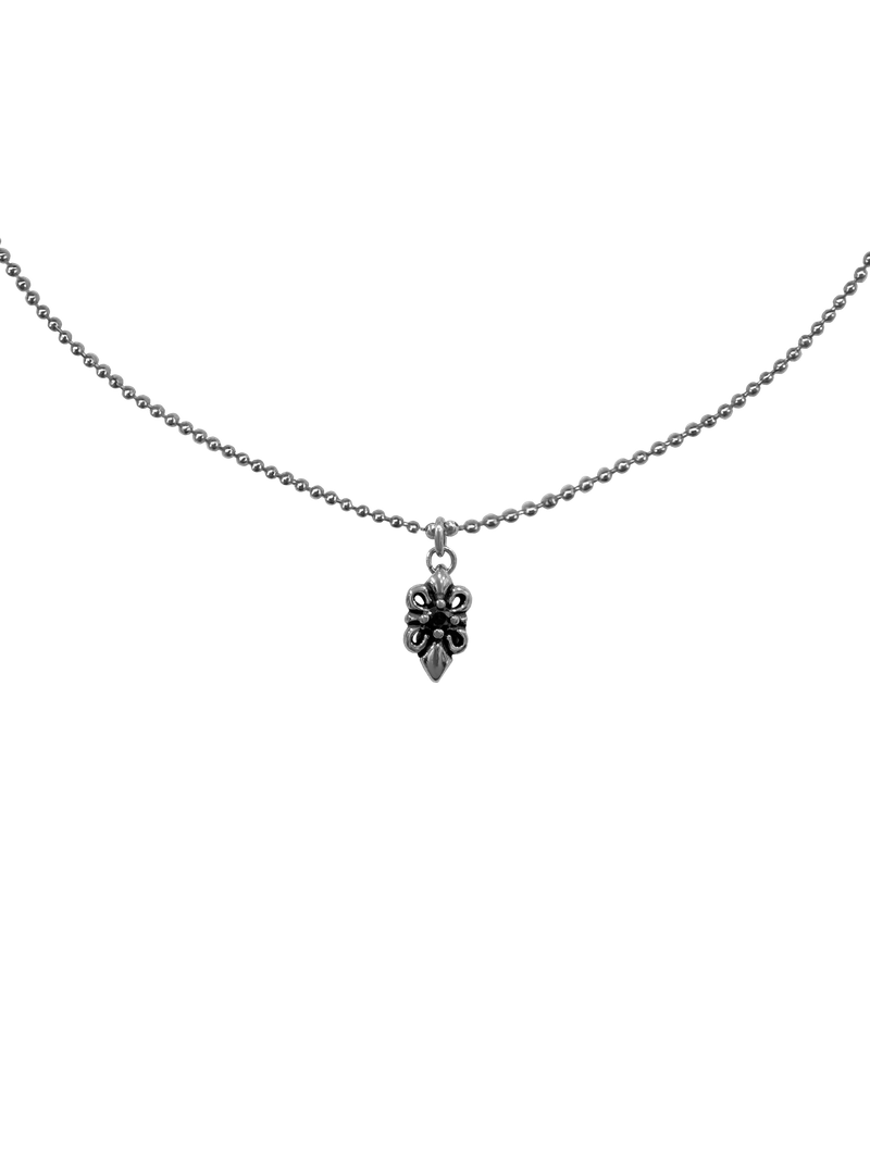 Ball chain] antique cubic necklace