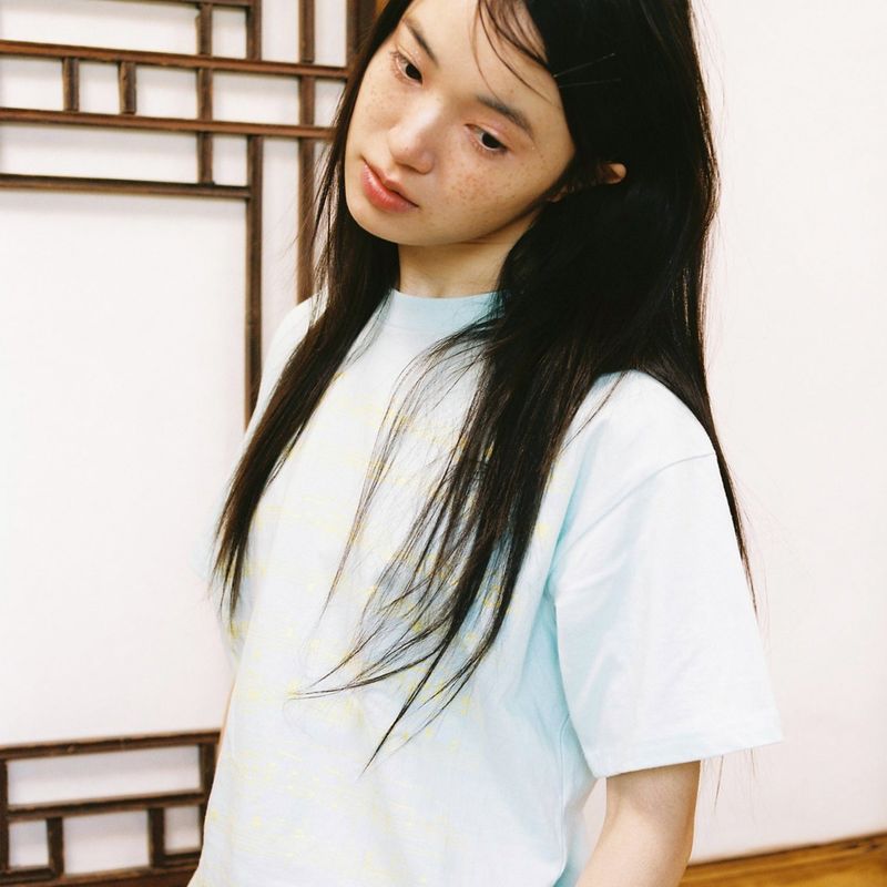 WEBHOUSE（ウェブハウス）の「Sheet Music Tee - Mint（Tops）」