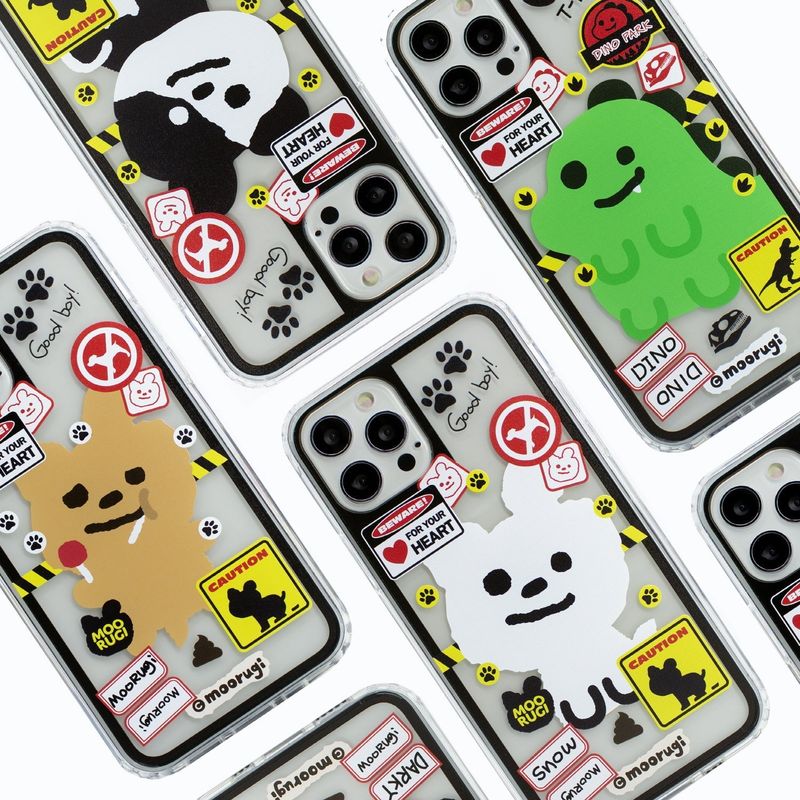 moorugi(モールジ)の「Beware For Your Heart JellyHard Case(Hats)」