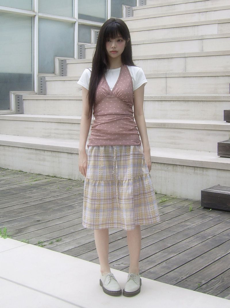 ZELENA（ゼレナ）の「tie dot sleeveless（Tops）」