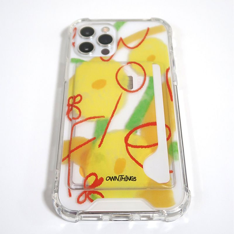 [MADE] Sunblush card case (jelly hard)