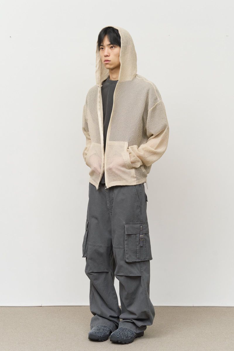 Noka Mesh Hooded Zip Up