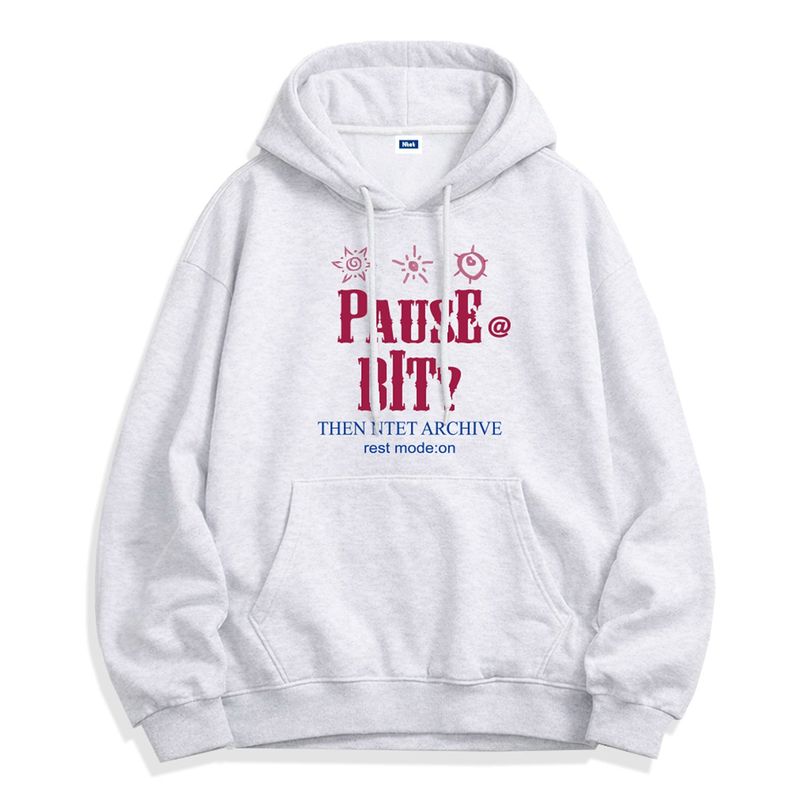pause a bit hoodie (3color)