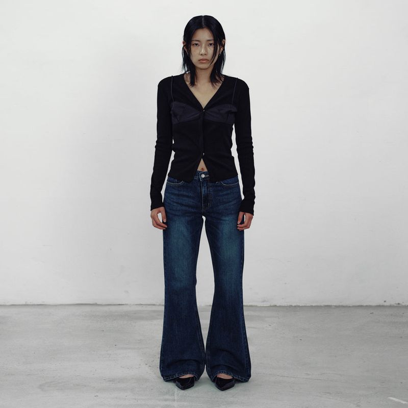 answerisyes（アンサーイズイエス）の「Lake Boot-cut Denim（Pants）」