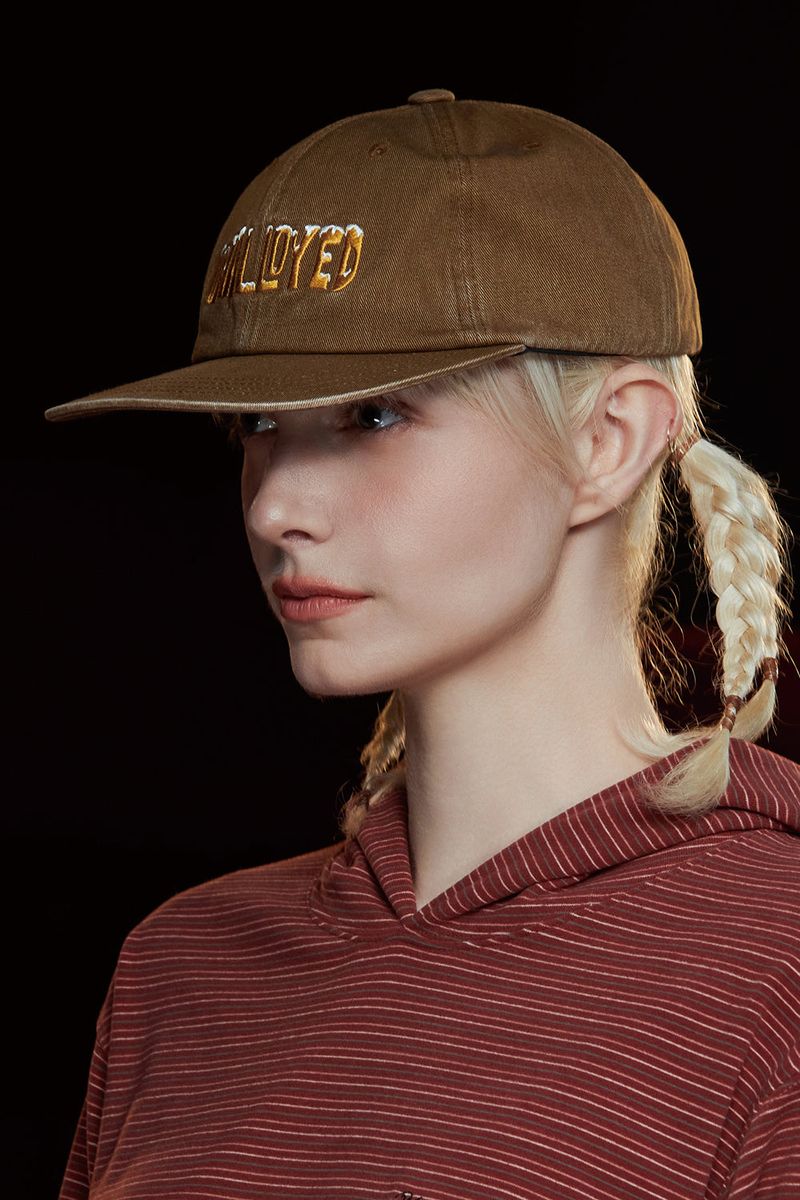 SNOW LOGO CAP / BROWN