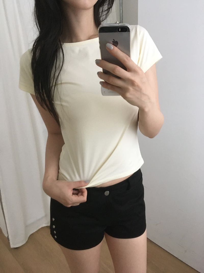 moroi（モロイ）の「Silket Boatneck Tee（Tops）」