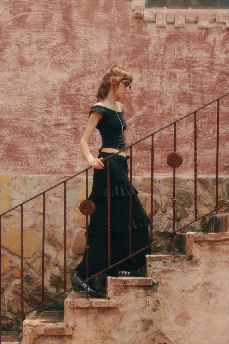 Lace Long Skirt