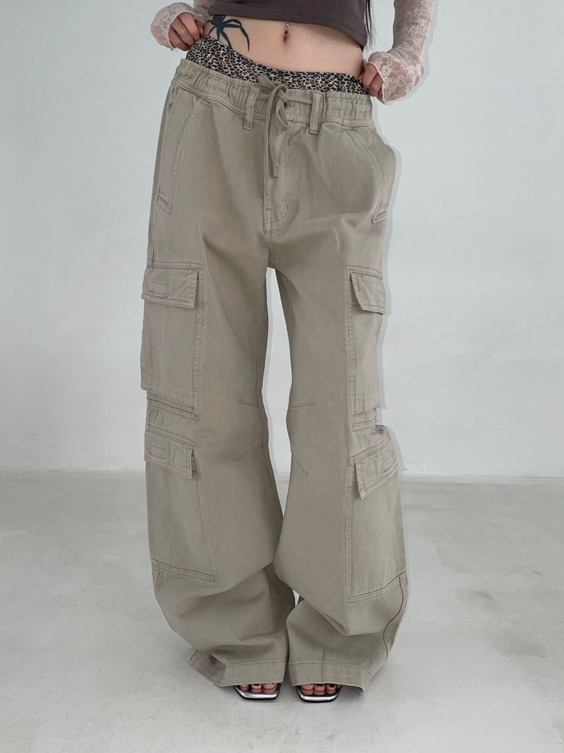  dear poket cargo pt(2 color)