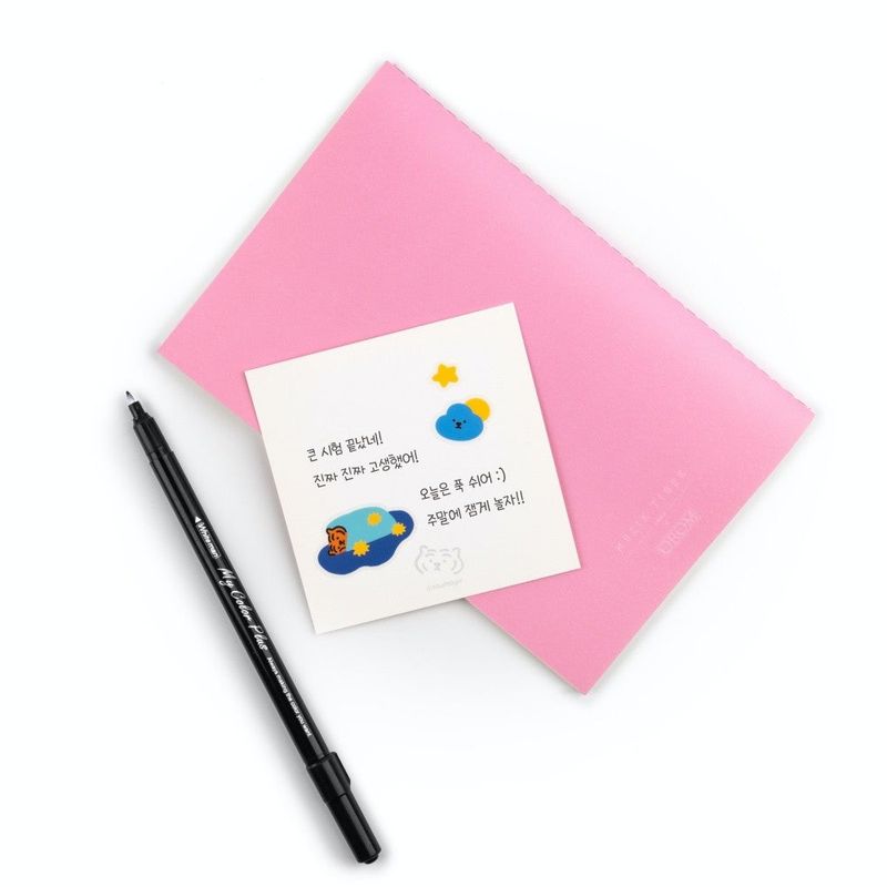 WEATHER TIGER MIX STICKERS (CLEAR)