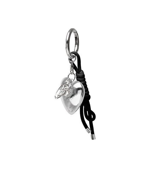 blackpurple(ブラックパープル)の「Bubbly Heart Keyring-Silver(Toys/Key Holders)」