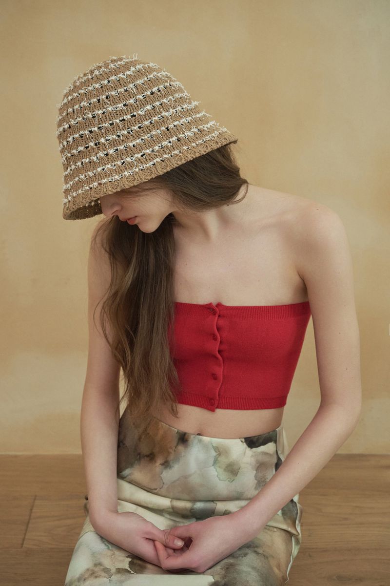 DARBY bucket hat_beige
