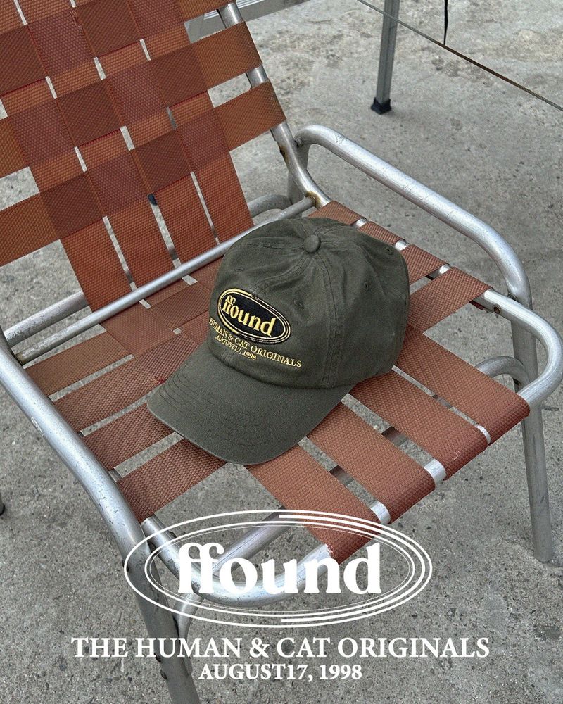 FFOUND WASHED VINTAGE BALL CAP / KHAKI