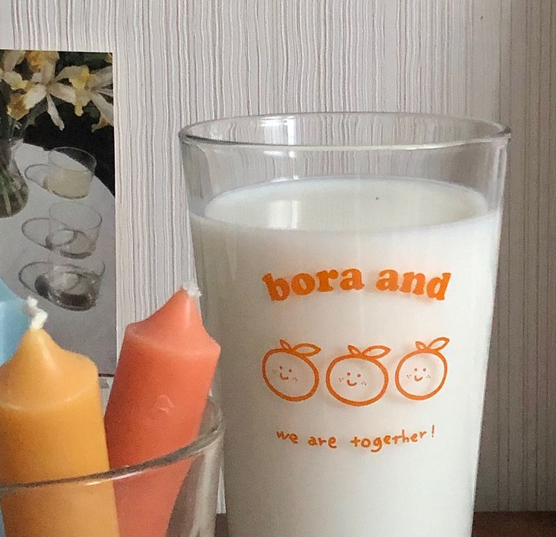 Tangerine cup