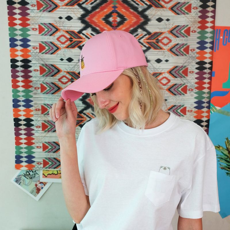Chubasco Pineapple Freedom Ballcap BCP004 pink
