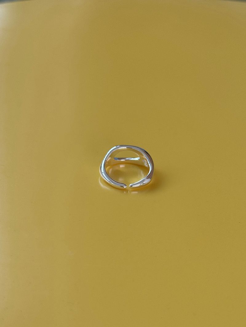 [925silver] Mini hole ring