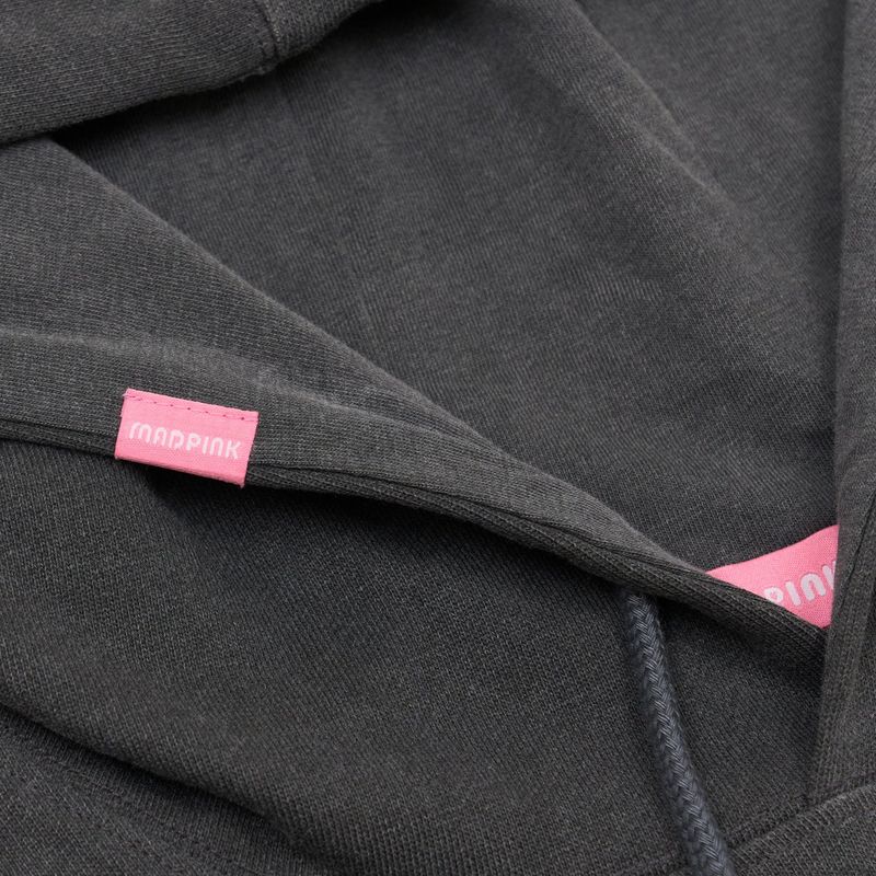 MEOW PRINTING HOOD T CHARCOAL