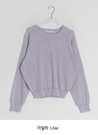 Miyabi Summer Color Round Knit