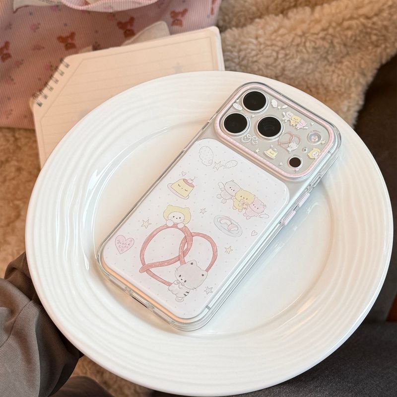 Baker Cat Clear Phone Case