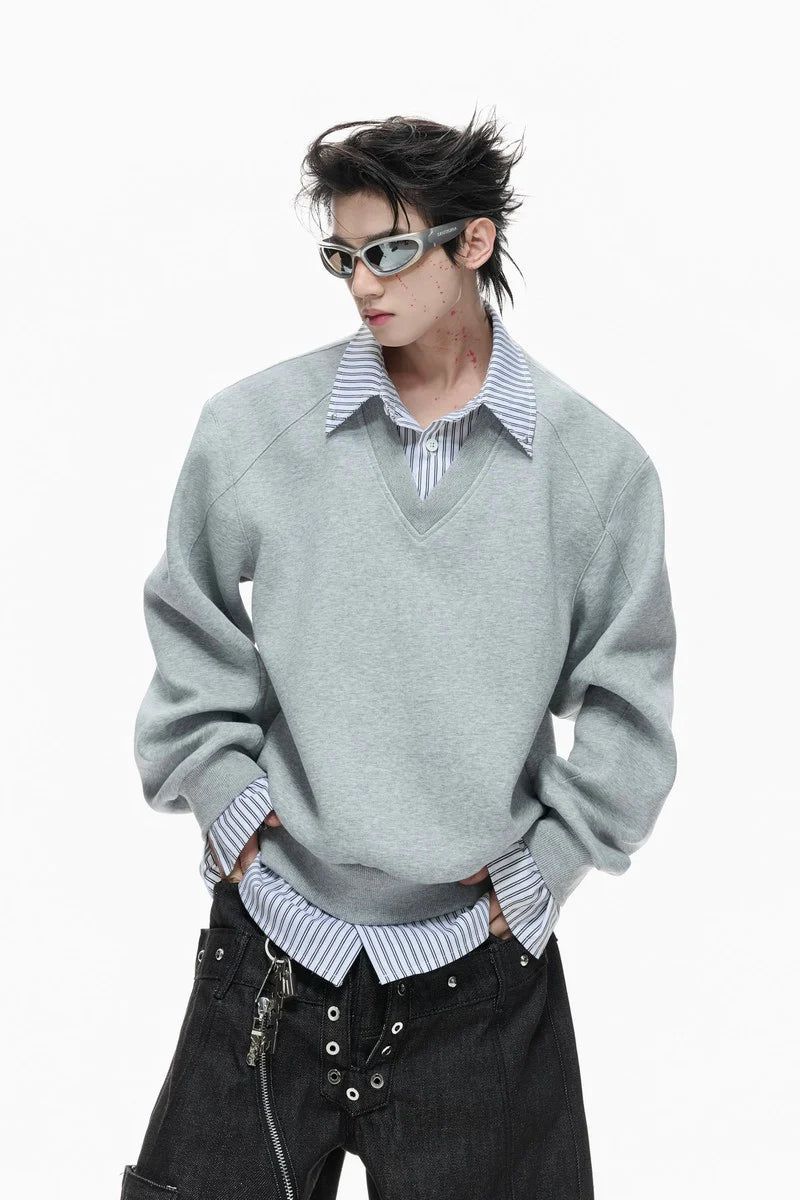 Argue Cultureの「Striped Layered Sweatshirt（Tops）」
