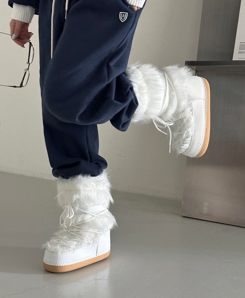 Patrimming Snow Cold Weather Door Boots