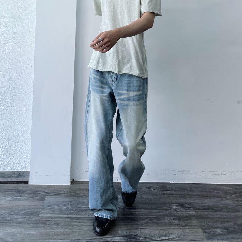 Vintage Light Denim Pants