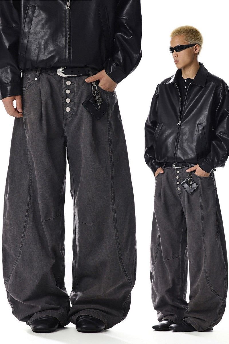 MBEXX(エムビーイーエックスエックス)の「Vintage Washed Curved Pants(Pants)」