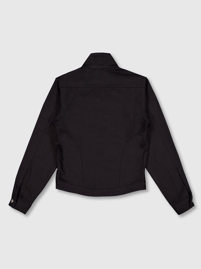 Circle Denim Jacket (Black)