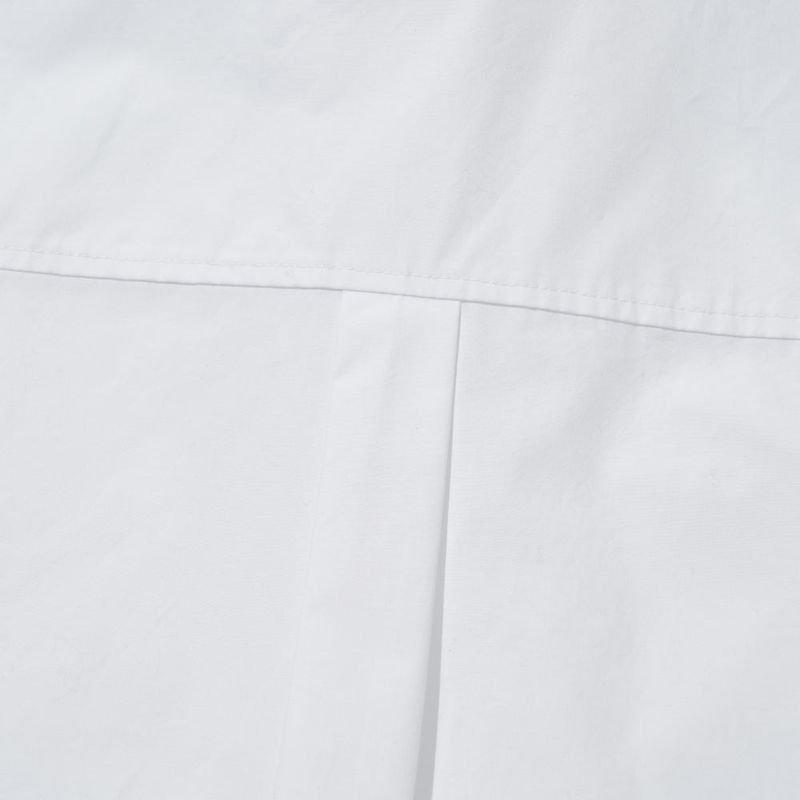 TEMPUS OVER-FIT HALF SLEEVE SHIRT [WHITE]