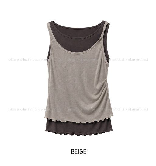 Moren Layered Twist Sleeveless