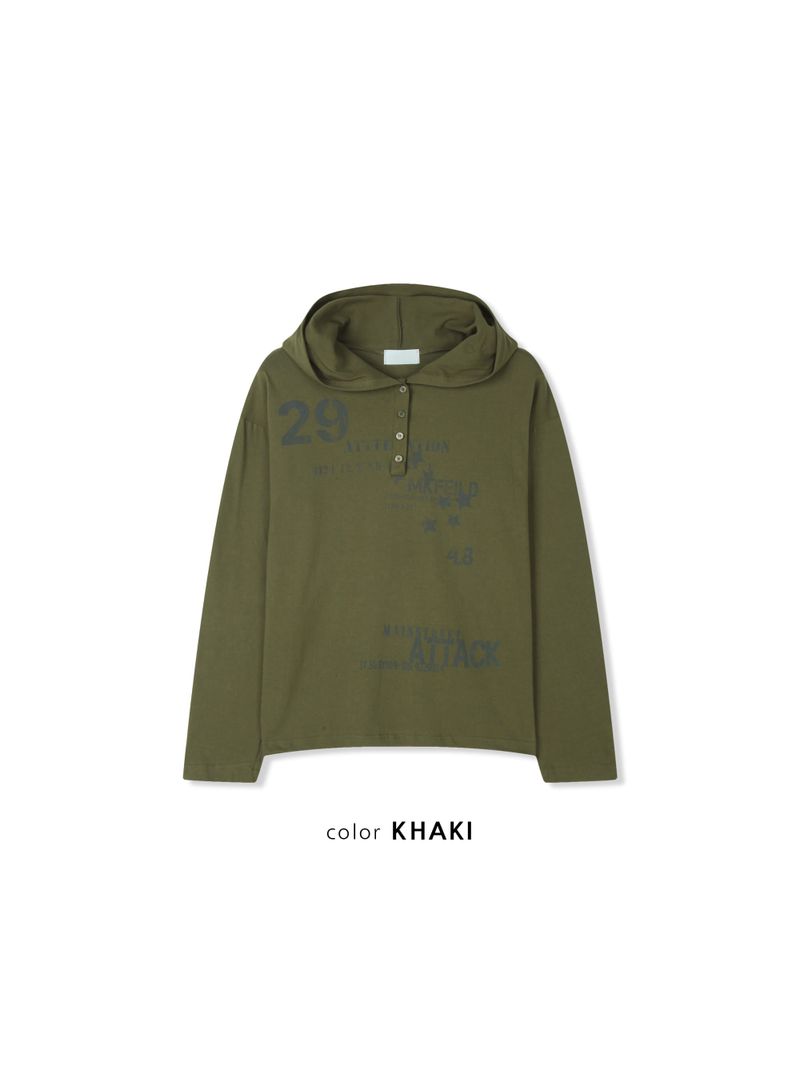 Attack Henely Hoodie