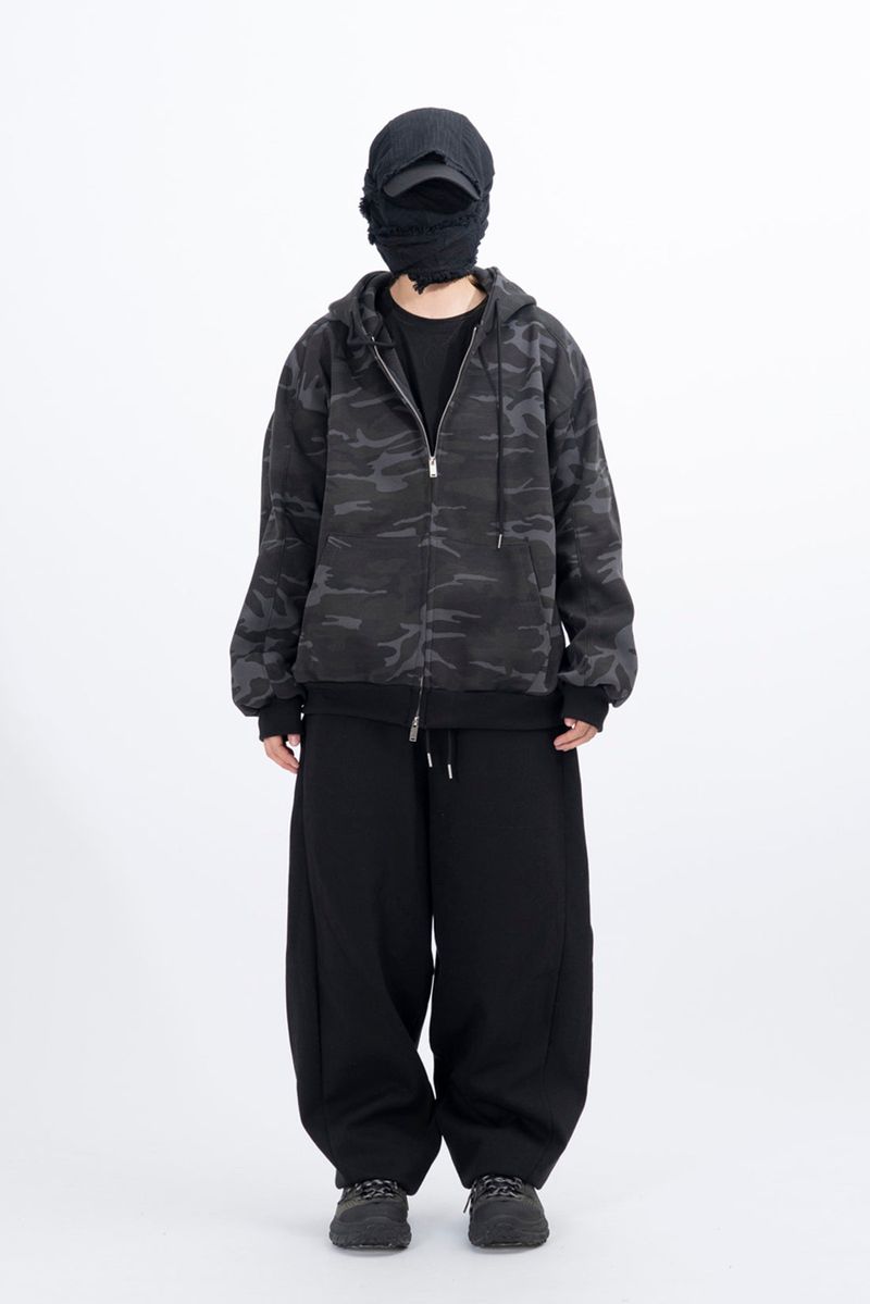 Avid Camo Hood Zip-Up