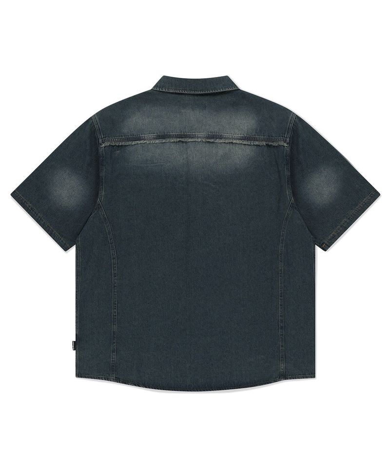 DENIM HALF SHIRT