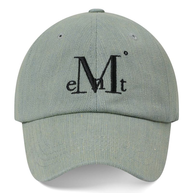 MUCENT SIGNATURE BALL CAP (Tin washing denim)