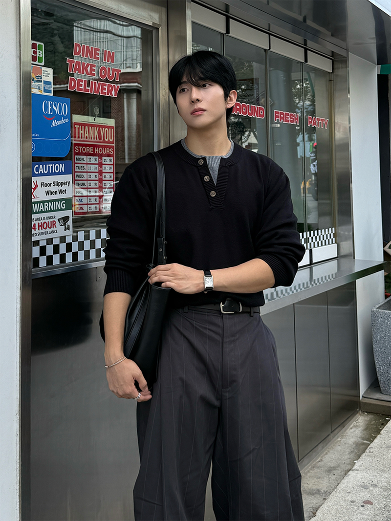 AVAND（アバンド）の「Node layered round knit（Tops）」